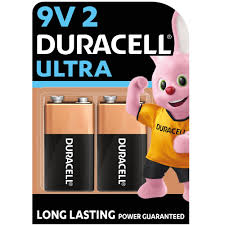 Duracell 9 Volt Battery (Set of 2 Nos)